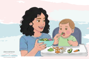 La alimentación complementaria se inicia a los 6 meses de edad.