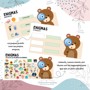 Descarga nuestro material enigmas